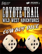 Coyote Trail: Cowboy Dice (2-pack)