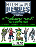 Disposable Heroes: Cyberpunk™ Statix 2 (Gritty 203X)