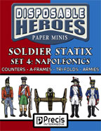 Disposable Heroes: Soldier Statix 4 (Napoleonics)