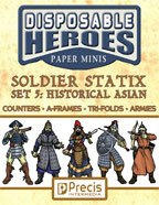 Disposable Heroes: Soldier Statix 5 (Asians)