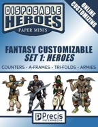 Disposable Heroes: Fantasy Customizable 1 (Heroes)