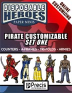 Disposable Heroes: Pirate Customizable 1