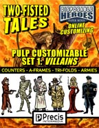 Disposable Heroes: Pulp Customizable 1 (Villains)