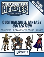 Disposable Heroes: Customizable Fantasy Collection