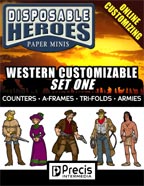 Disposable Heroes: Wild West Customizable 1