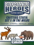 Disposable Heroes: Critters Statix 1 (In the Wilds)