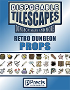 Disposable Tilescapes: Retro Dungeon Props